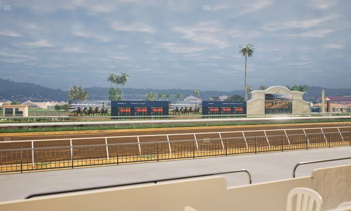 Del Mar Thoroughbred Club - Section Stretch Run Grill W Lvl 1 Tbl 131 Seat View
