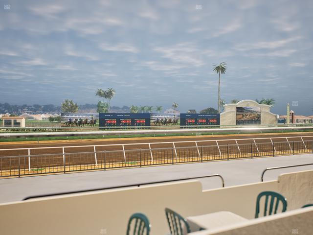 Del Mar Thoroughbred Club - Section Stretch Run Grill W Lvl 1 Tbl 131 Seat View