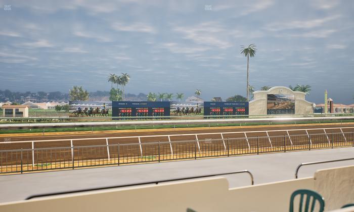 Del Mar Thoroughbred Club - Section Stretch Run Grill W Lvl 1 Tbl 131 Seat View
