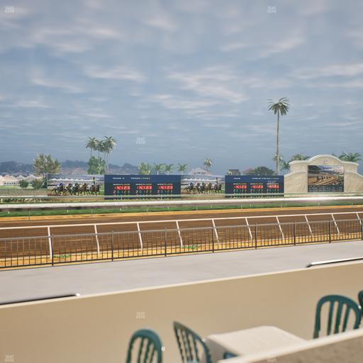 Del Mar Thoroughbred Club - Section Stretch Run Grill W Lvl 1 Tbl 133 Seat View