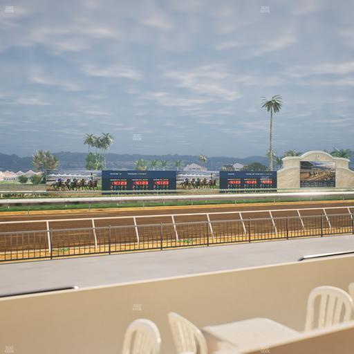 Del Mar Thoroughbred Club - Section Stretch Run Grill W Lvl 1 Tbl 133 Seat View