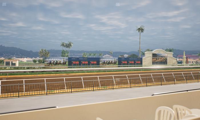 Del Mar Thoroughbred Club - Section Stretch Run Grill W Lvl 1 Tbl 133 Seat View