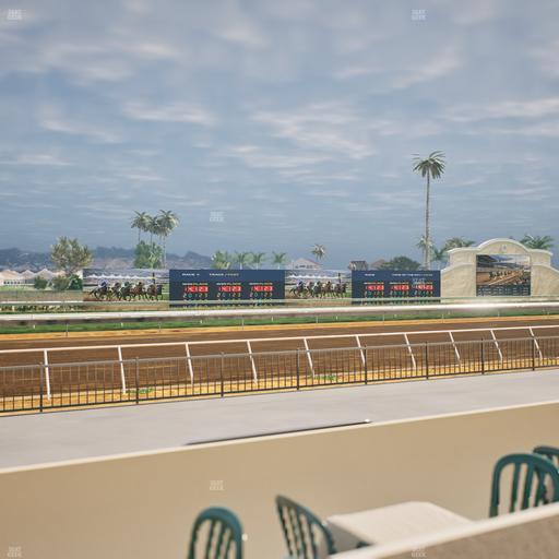 Del Mar Thoroughbred Club - Section Stretch Run Grill W Lvl 1 Tbl 134 Seat View