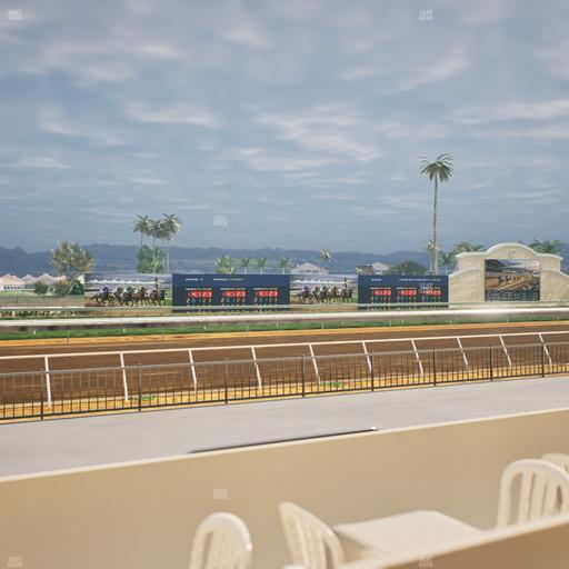 Del Mar Thoroughbred Club - Section Stretch Run Grill W Lvl 1 Tbl 134 Seat View