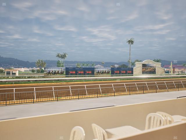 Del Mar Thoroughbred Club - Section Stretch Run Grill W Lvl 1 Tbl 134 Seat View