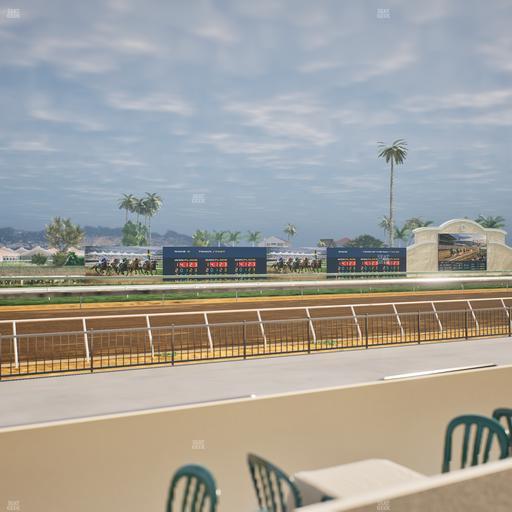 Del Mar Thoroughbred Club - Section Stretch Run Grill W Lvl 1 Tbl 135 Seat View