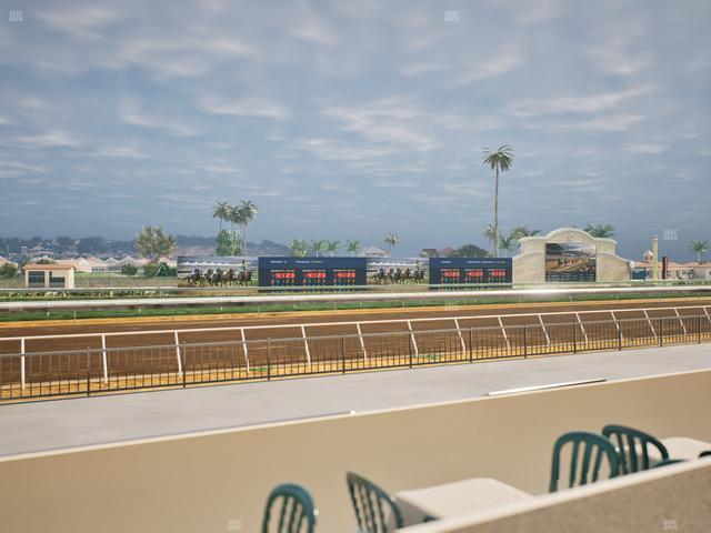 Del Mar Thoroughbred Club - Section Stretch Run Grill W Lvl 1 Tbl 135 Seat View