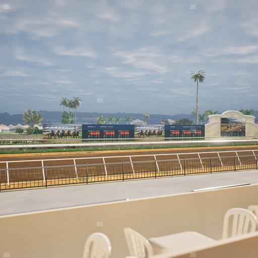 Del Mar Thoroughbred Club - Section Stretch Run Grill W Lvl 1 Tbl 135 Seat View