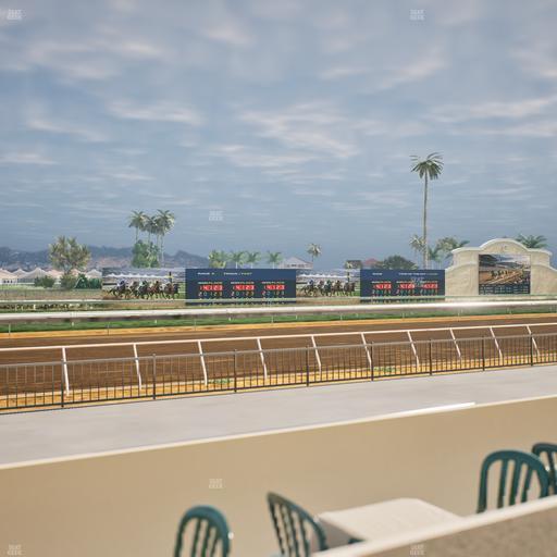 Del Mar Thoroughbred Club - Section Stretch Run Grill W Lvl 1 Tbl 136 Seat View