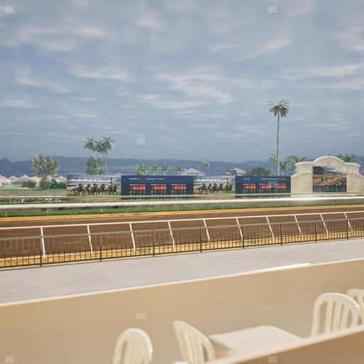 Del Mar Thoroughbred Club - Section Stretch Run Grill W Lvl 1 Tbl 136 Seat View