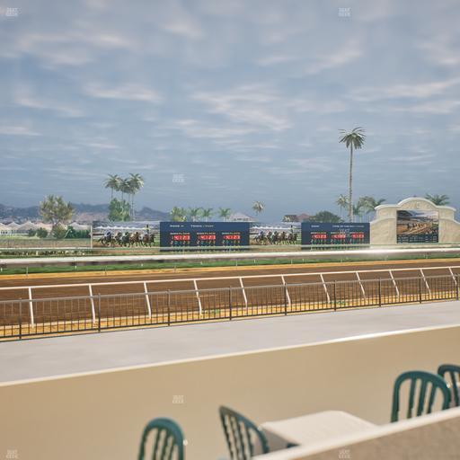 Del Mar Thoroughbred Club - Section Stretch Run Grill W Lvl 1 Tbl 137 Seat View