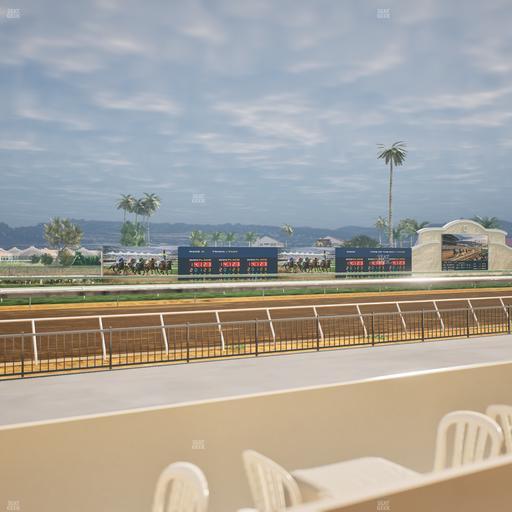 Del Mar Thoroughbred Club - Section Stretch Run Grill W Lvl 1 Tbl 137 Seat View