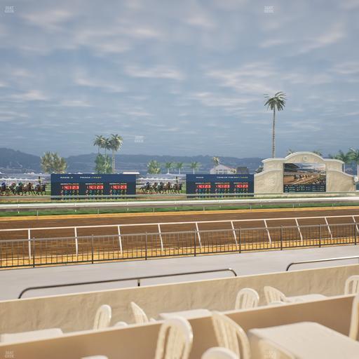 Del Mar Thoroughbred Club - Section Stretch Run Grill W Lvl 1 Tbl 143 Seat View