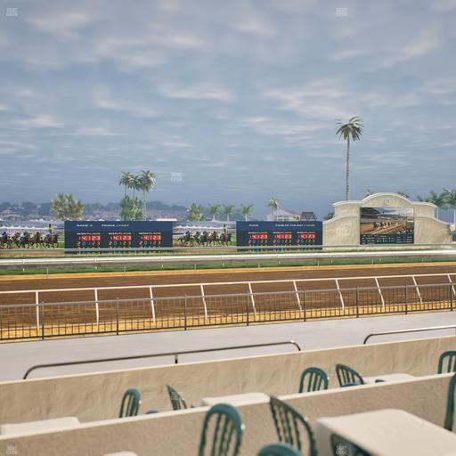 Del Mar Thoroughbred Club - Section Stretch Run Grill W Lvl 1 Tbl 143 Seat View