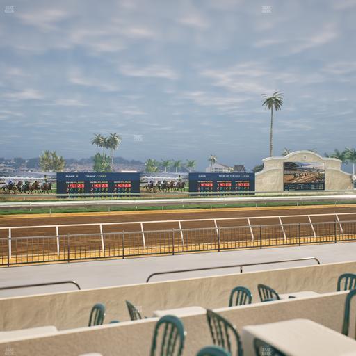 Del Mar Thoroughbred Club - Section Stretch Run Grill W Lvl 1 Tbl 144 Seat View