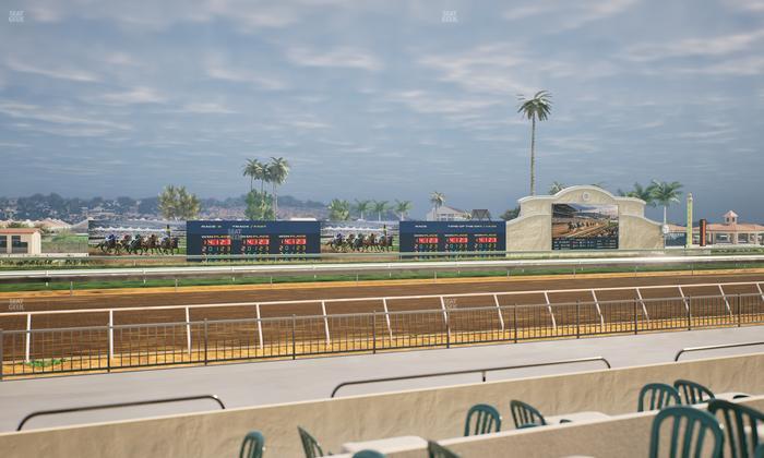 Del Mar Thoroughbred Club - Section Stretch Run Grill W Lvl 1 Tbl 144 Seat View