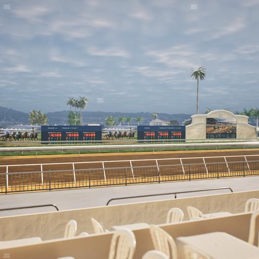 Del Mar Thoroughbred Club - Section Stretch Run Grill W Lvl 1 Tbl 144 Seat View