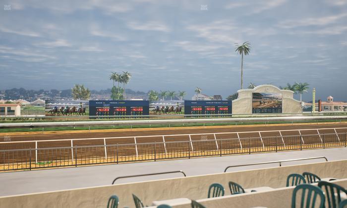 Del Mar Thoroughbred Club - Section Stretch Run Grill W Lvl 1 Tbl 145 Seat View