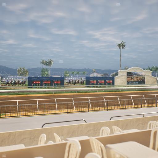 Del Mar Thoroughbred Club - Section Stretch Run Grill W Lvl 1 Tbl 145 Seat View