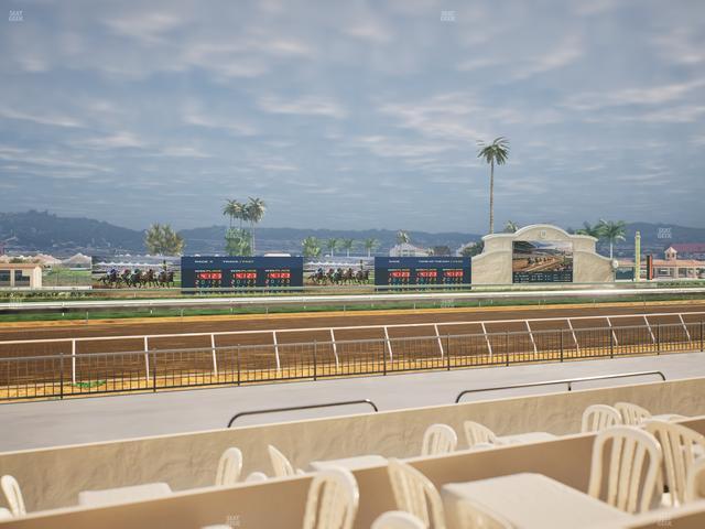 Del Mar Thoroughbred Club - Section Stretch Run Grill W Lvl 1 Tbl 145 Seat View