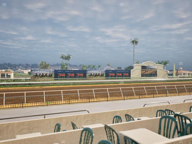 Del Mar Thoroughbred Club - Section Stretch Run Grill W Lvl 1 Tbl 147 Seat View