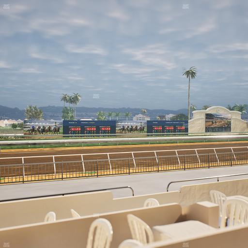 Del Mar Thoroughbred Club - Section Stretch Run Grill W Lvl 1 Tbl 151 Seat View