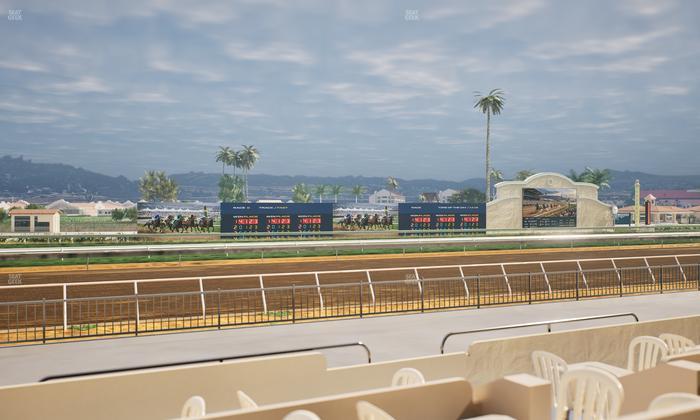 Del Mar Thoroughbred Club - Section Stretch Run Grill W Lvl 1 Tbl 151 Seat View