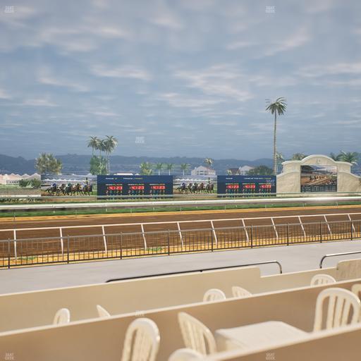 Del Mar Thoroughbred Club - Section Stretch Run Grill W Lvl 1 Tbl 152 Seat View