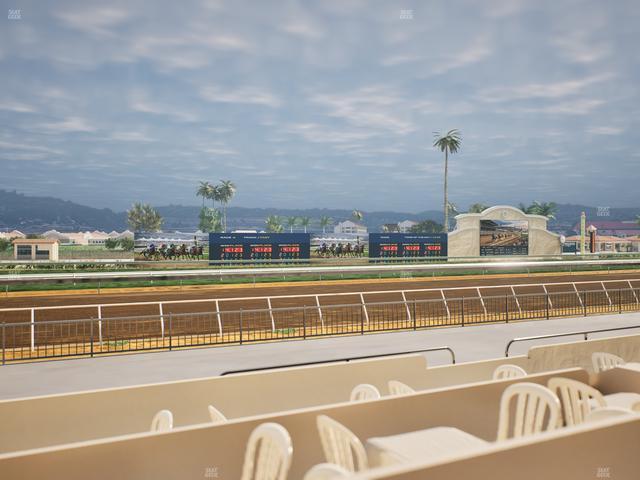 Del Mar Thoroughbred Club - Section Stretch Run Grill W Lvl 1 Tbl 152 Seat View
