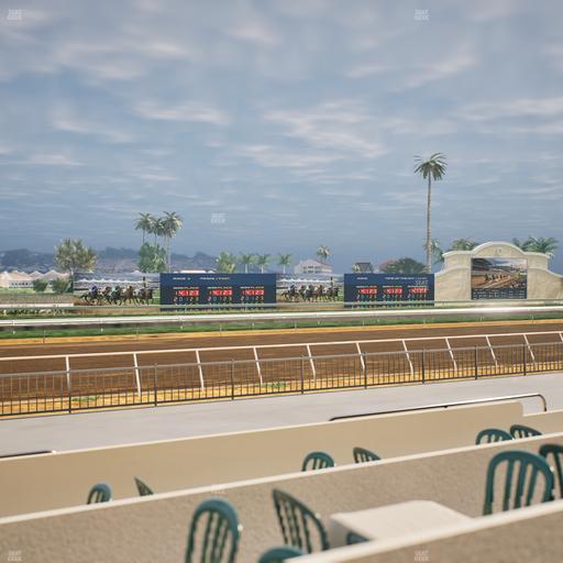 Del Mar Thoroughbred Club - Section Stretch Run Grill W Lvl 1 Tbl 153 Seat View