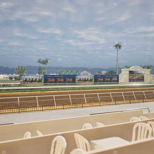 Del Mar Thoroughbred Club - Section Stretch Run Grill W Lvl 1 Tbl 153 Seat View