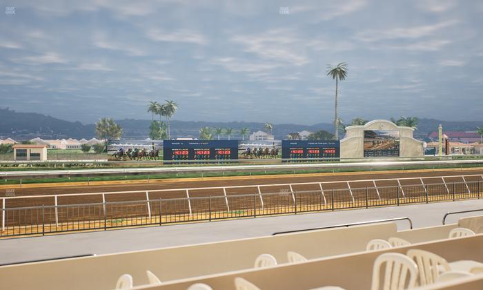 Del Mar Thoroughbred Club - Section Stretch Run Grill W Lvl 1 Tbl 153 Seat View