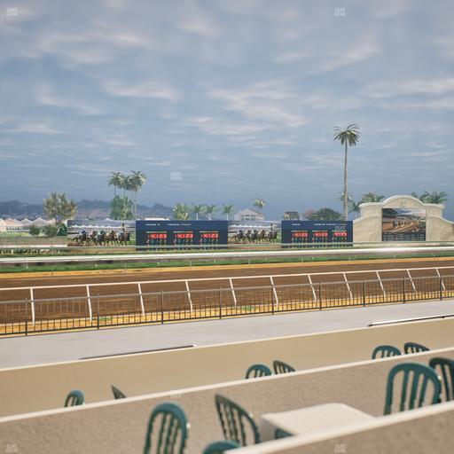 Del Mar Thoroughbred Club - Section Stretch Run Grill W Lvl 1 Tbl 154 Seat View