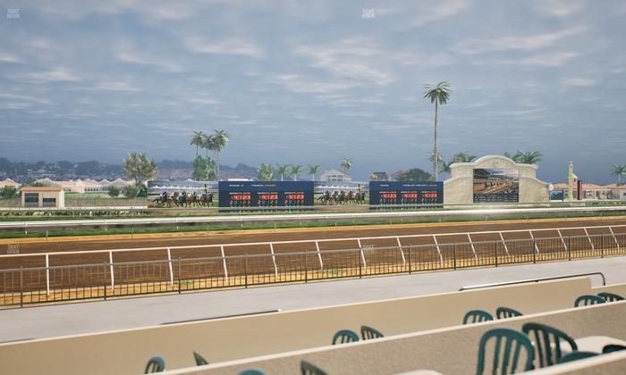 Del Mar Thoroughbred Club - Section Stretch Run Grill W Lvl 1 Tbl 154 Seat View