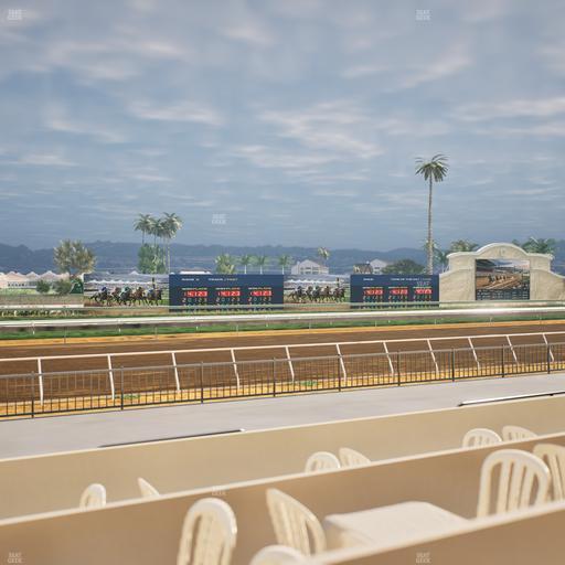 Del Mar Thoroughbred Club - Section Stretch Run Grill W Lvl 1 Tbl 154 Seat View