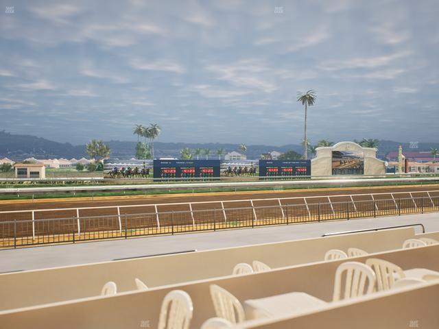 Del Mar Thoroughbred Club - Section Stretch Run Grill W Lvl 1 Tbl 154 Seat View