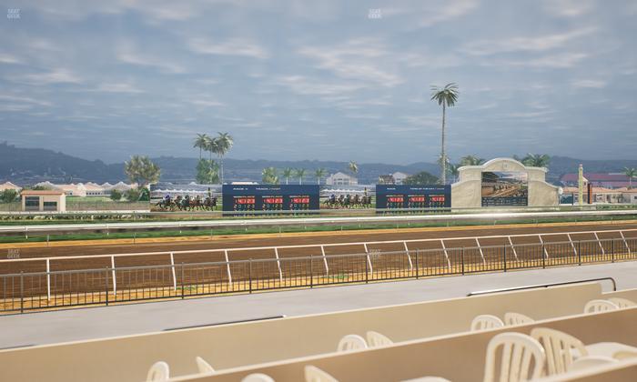 Del Mar Thoroughbred Club - Section Stretch Run Grill W Lvl 1 Tbl 154 Seat View