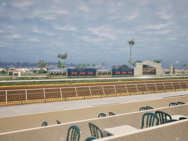 Del Mar Thoroughbred Club - Section Stretch Run Grill W Lvl 1 Tbl 155 Seat View