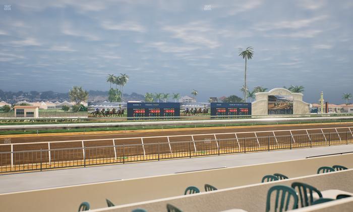 Del Mar Thoroughbred Club - Section Stretch Run Grill W Lvl 1 Tbl 155 Seat View