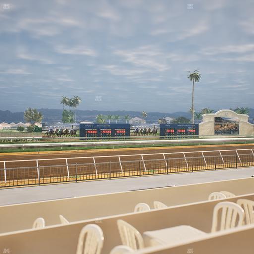 Del Mar Thoroughbred Club - Section Stretch Run Grill W Lvl 1 Tbl 155 Seat View