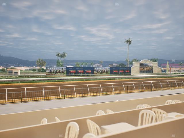 Del Mar Thoroughbred Club - Section Stretch Run Grill W Lvl 1 Tbl 155 Seat View