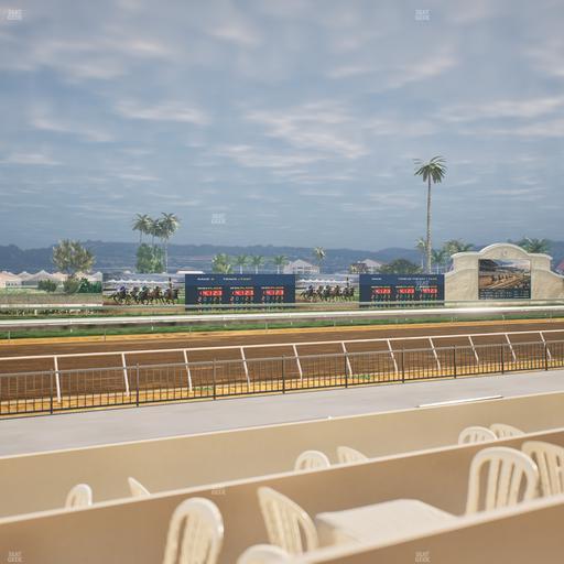 Del Mar Thoroughbred Club - Section Stretch Run Grill W Lvl 1 Tbl 156 Seat View