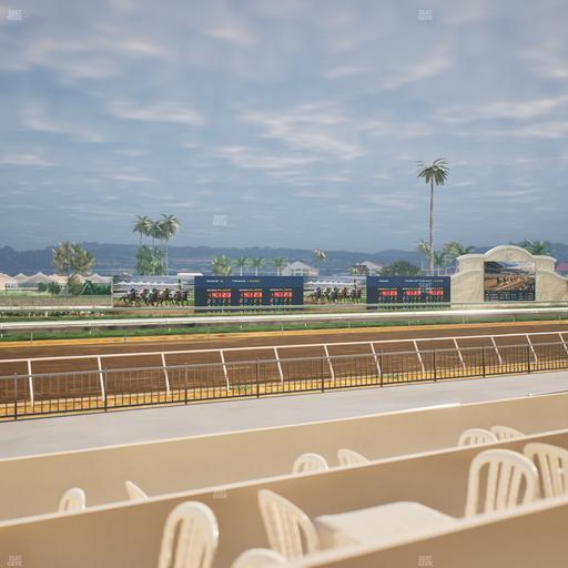 Del Mar Thoroughbred Club - Section Stretch Run Grill W Lvl 1 Tbl 157 Seat View