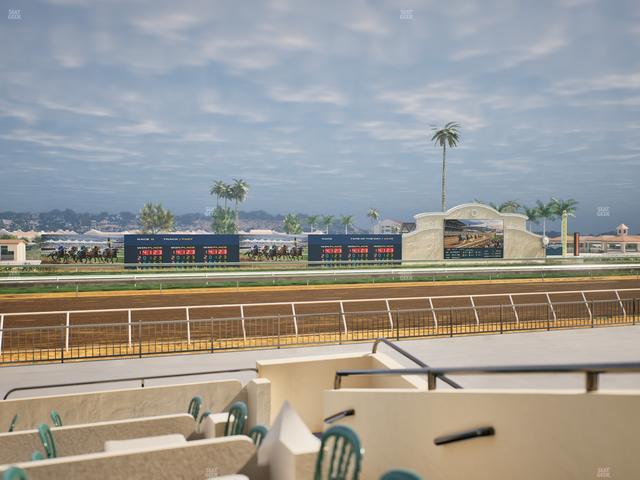 Del Mar Thoroughbred Club - Section Stretch Run Grill W Lvl 1 Tbl 160 Seat View