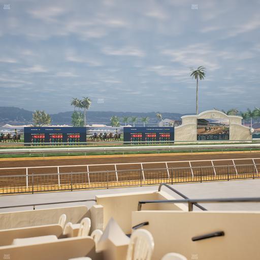 Del Mar Thoroughbred Club - Section Stretch Run Grill W Lvl 1 Tbl 160 Seat View