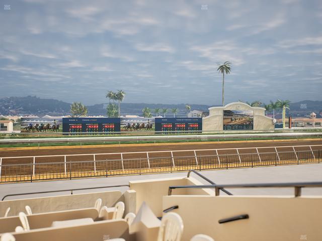 Del Mar Thoroughbred Club - Section Stretch Run Grill W Lvl 1 Tbl 160 Seat View