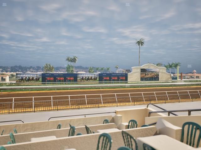 Del Mar Thoroughbred Club - Section Stretch Run Grill W Lvl 1 Tbl 161 Seat View