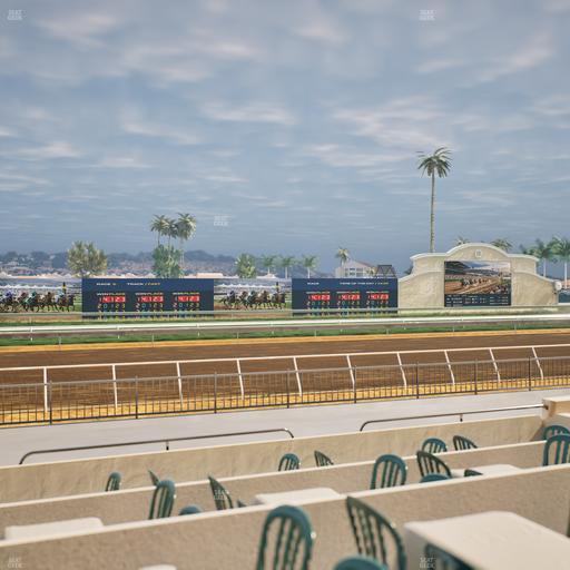 Del Mar Thoroughbred Club - Section Stretch Run Grill W Lvl 1 Tbl 163 Seat View