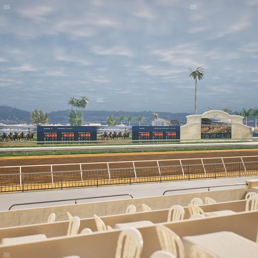 Del Mar Thoroughbred Club - Section Stretch Run Grill W Lvl 1 Tbl 163 Seat View
