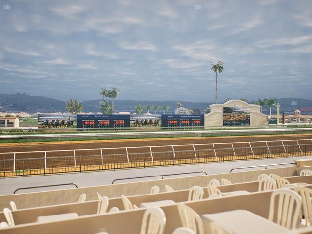 Del Mar Thoroughbred Club - Section Stretch Run Grill W Lvl 1 Tbl 164 Seat View